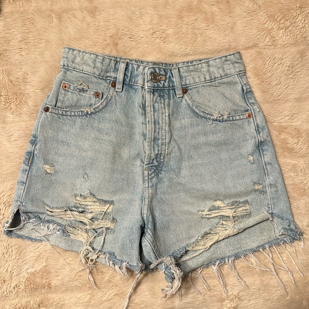 🤍 ZARA jean shorts 🤍